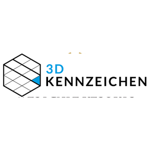 3d Kennzeichen DE